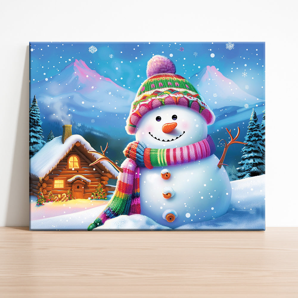 Winterwunderland-Freude