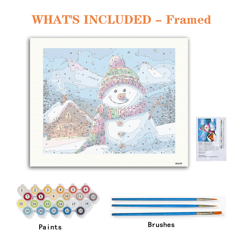 Winterwunderland-Freude