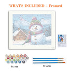 Winterwunderland-Freude