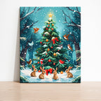 Weihnachtliche Waldversammlung