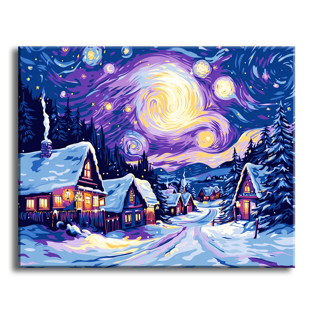 Wald-Refugium - Malen nach Zahlen