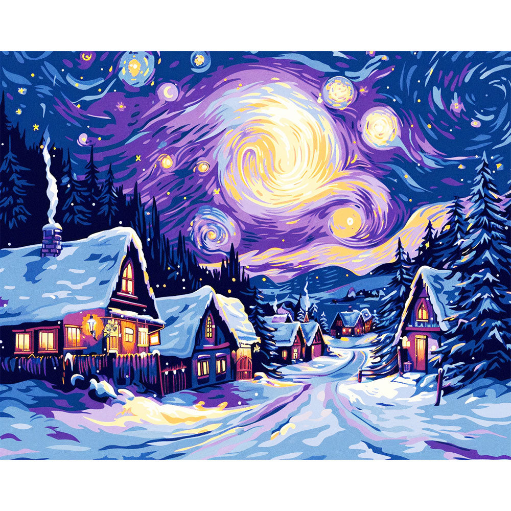 Wald-Refugium - Malen nach Zahlen