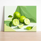 Zitrus-Strahlen - Malen nach Zahlen