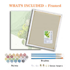 Zitrus-Strahlen - Malen nach Zahlen